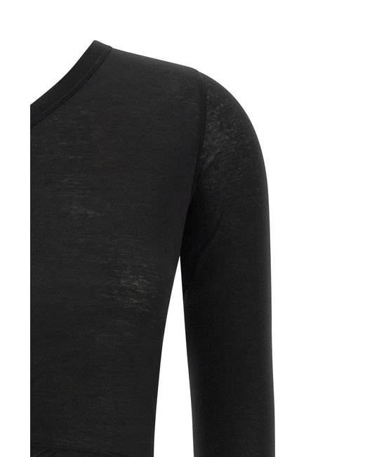 Rick Owens Black Ziggy Top