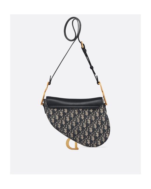 Dior Black Medium Flap Shoulder Bag