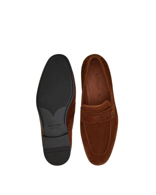 Ferragamo Brown Penny Loafer for men