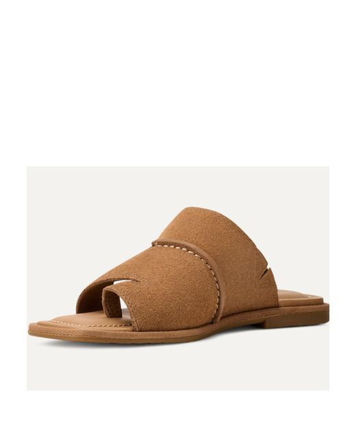 Ugg Brown Square Toe Slippers