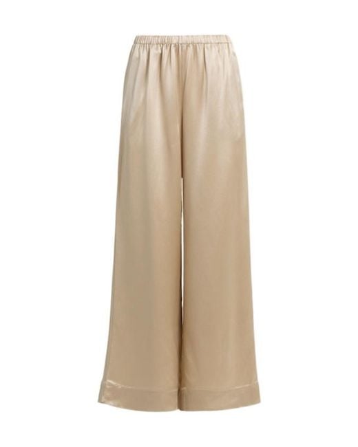 By Malene Birger Natural Elastic Waistband Casual Pants