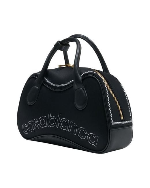 Casablanca Black Bowling Mini Purse