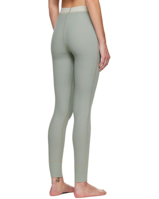Skims Green Logo Tights