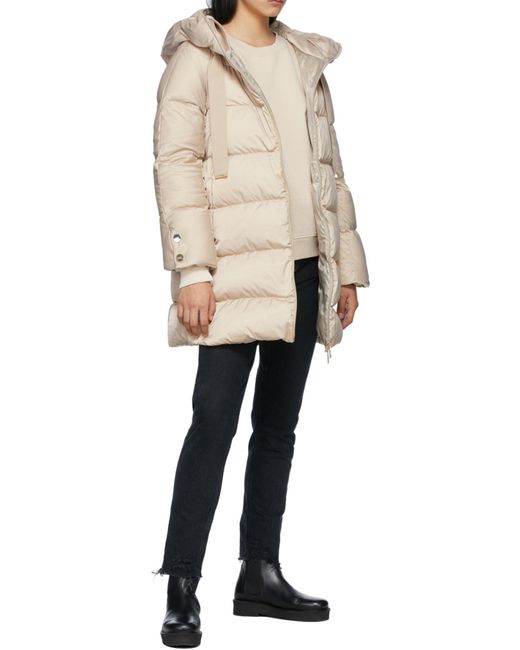 Herno Natural Coats Beige