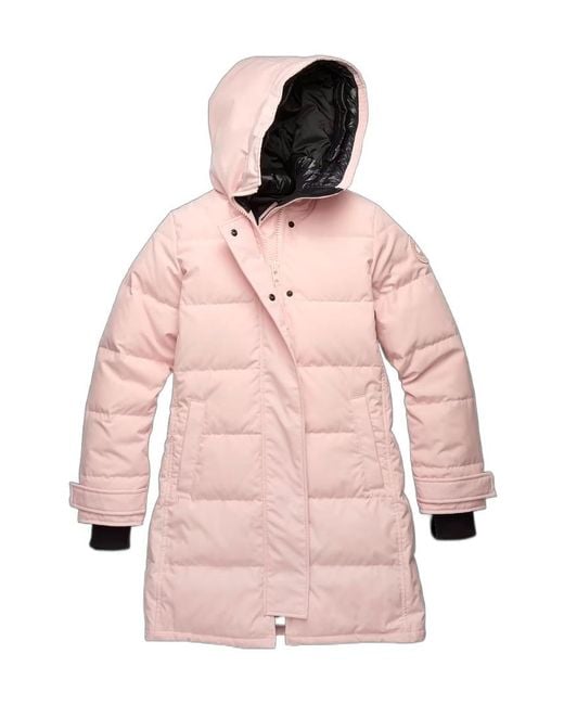 Canada Goose Pink Shelburne Parka Tonal Label
