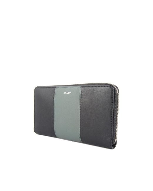 Bally White Logo Wallet for men