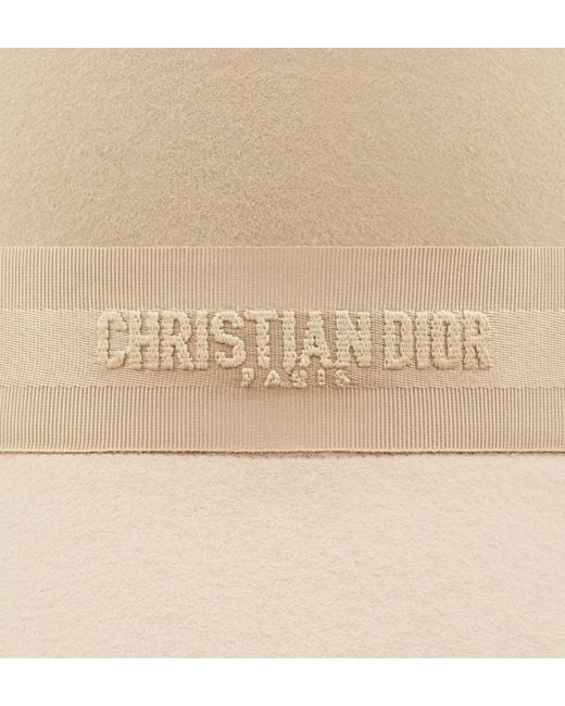 Dior Natural D-Bobby Large-Brim Hat