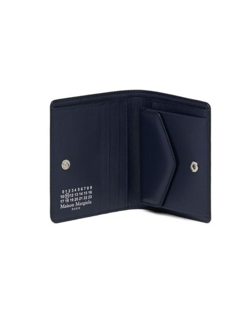 Maison Margiela Blue Four Stitches Wallet Clip