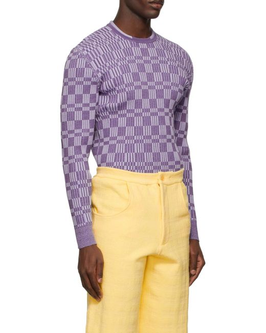 Jacquemus Natural Knitted Pullover for men