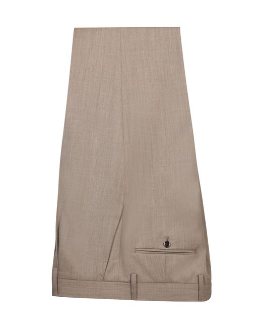 Lardini Natural Single Breasted Two-Piece Suit for men