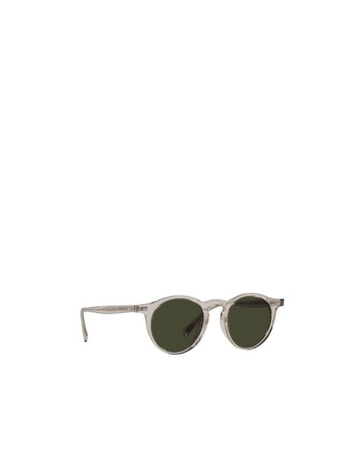 Oliver Peoples Green Op-13 Round-Frame Sunglasses for men