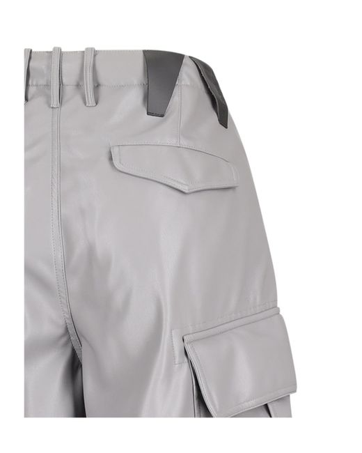DARKPARK Gray Wide-Leg Work Pants