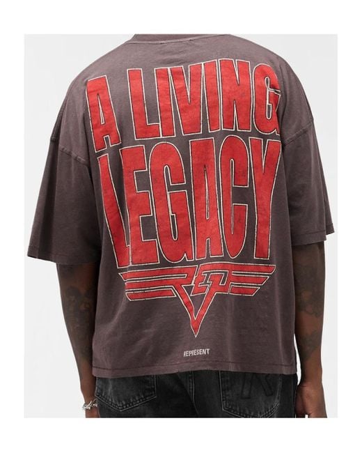 Represent Red Double-Sided T-Shirt for men