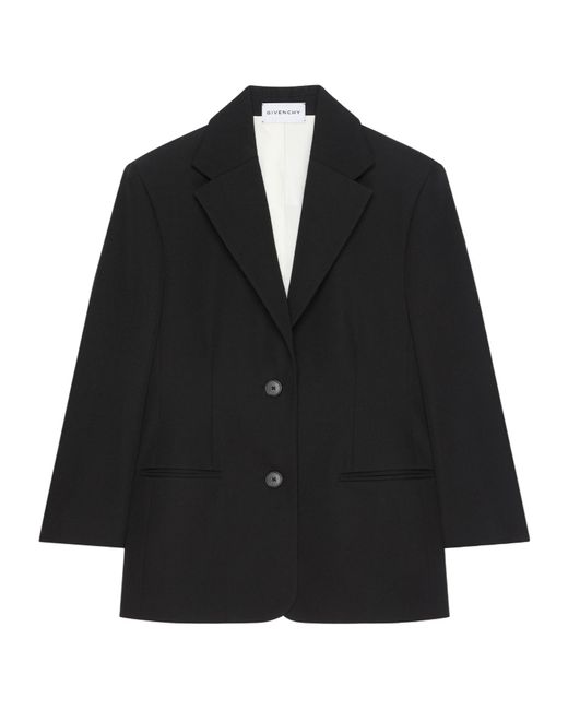 Givenchy Black Single Breasted Jacket
