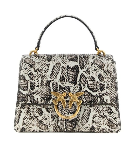 Pinko Multicolor Top-Handle Shoulder Bag