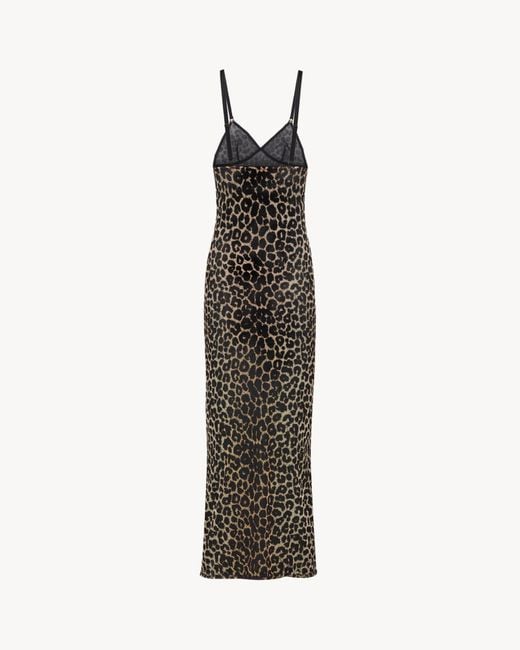 Saint Laurent Multicolor Slip Dress