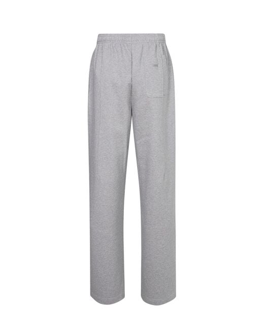 Vetements Gray French Terry Cloth Sweatpants for men