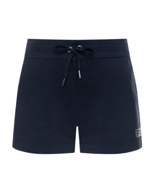 EA7 Blue Gym Shorts
