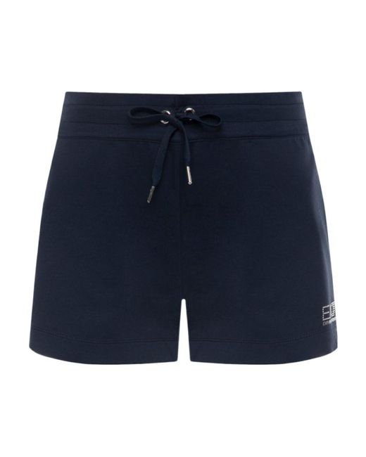 EA7 Blue Gym Shorts