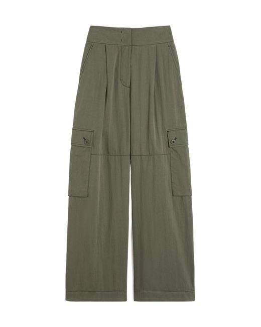 Weekend by Maxmara Green Aquila Tapered Pants
