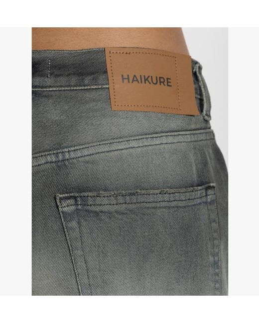 Haikure Gray Winny Wide-Leg Jeans