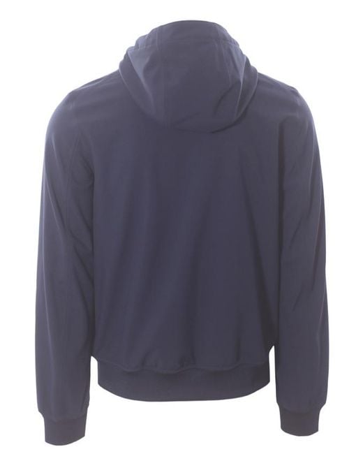 K-Way Blue Joachim Bonded Jacket for men