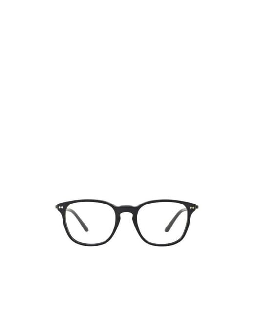 Giorgio Armani White Logo Flat Mirror