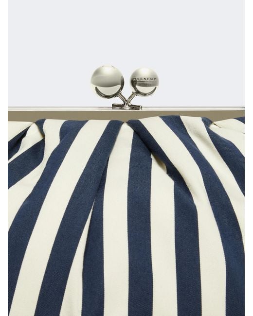 Weekend by Maxmara Multicolor Sea Striped Pastry Bag