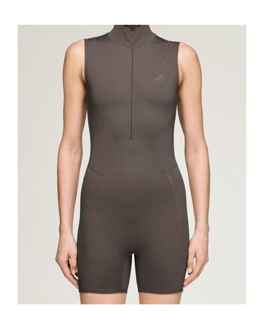 Adidas Brown X Entire Studios Sleeveless Unitard