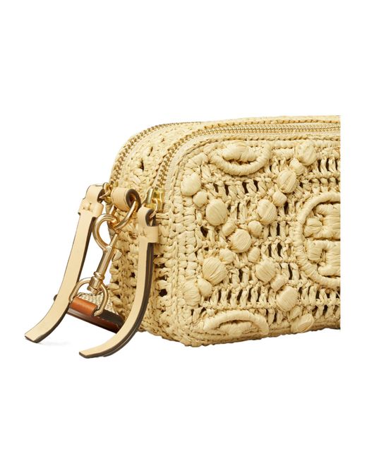 Tory Burch Metallic Miller Zipped Mini Crossbody Bag