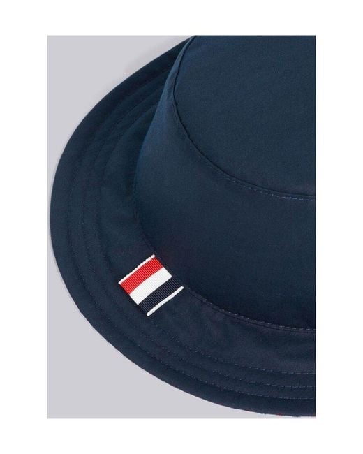 Thom Browne Blue Hat for men