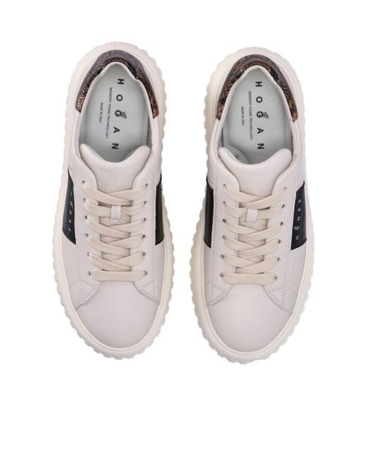 Hogan Multicolor H-Stripes Sneakers