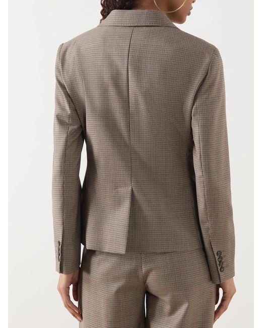 Max Mara Brown Long-Sleeve Blazer