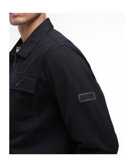 Barbour Blue Shirt-Style Casual Jacket for men