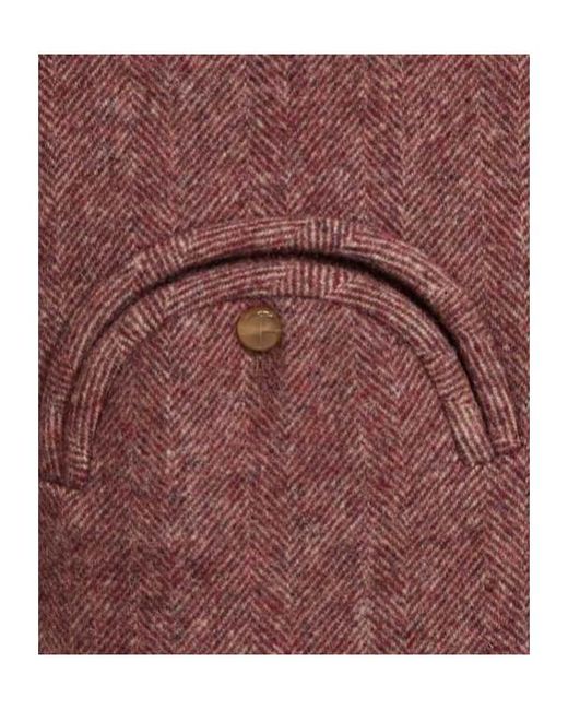 Blazé Milano Brown Queenie Wool Bolero Jacket