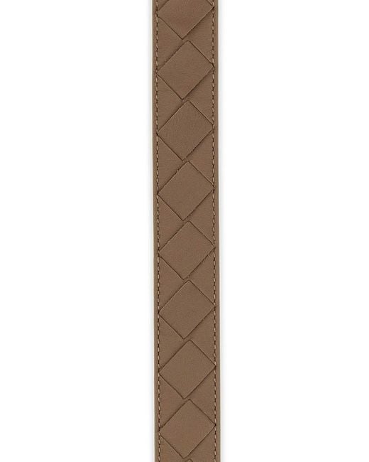 Bottega Veneta Brown Woven Belt