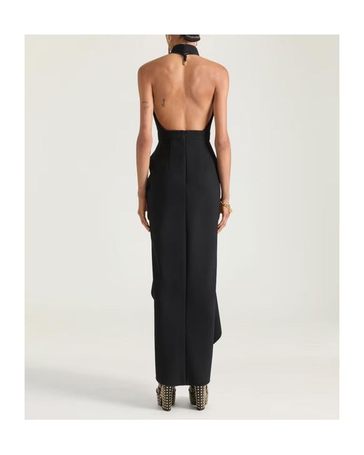 Givenchy Black Draped Dress