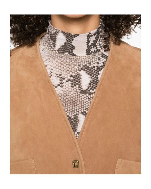 Forte_forte Natural Suede Jacket