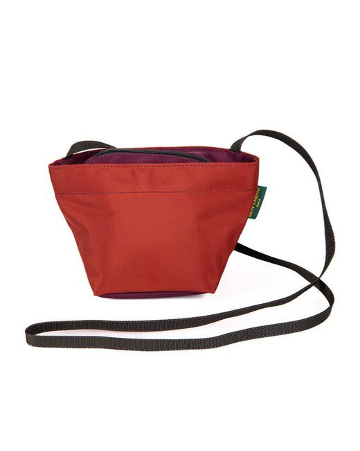 Herve Chapelier Red Hervé Chapelier Water-Repellant Crossbody Bag