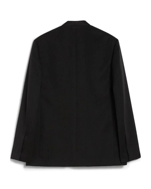 Jil Sander Black Wool Tailored Jacket