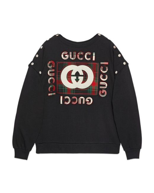 Gucci Black Retro Logo Sweater