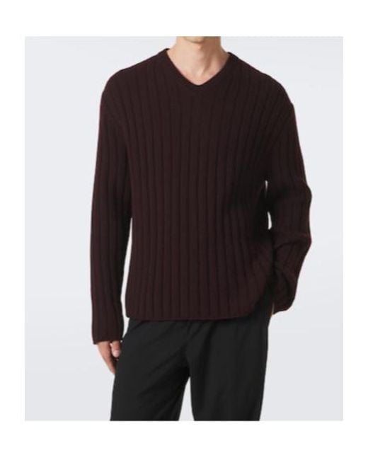 The Row Brown Ettore Cashmere Sweater for men