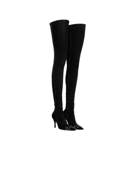 DIESEL Black D-Venus Tbt D Boots
