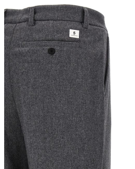 Department 5 Gray Gin Straight-Leg Pants for men