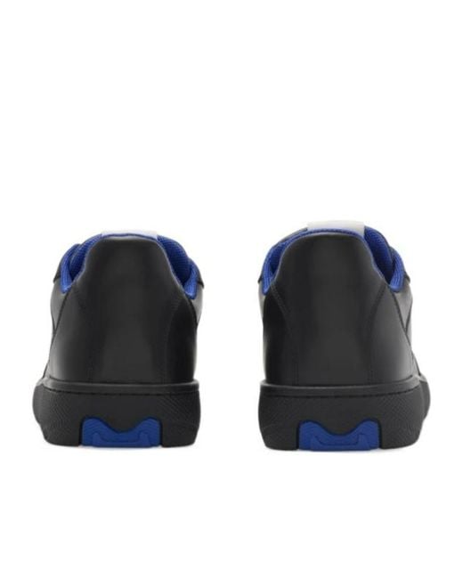 Burberry Black Stock Sneakers For for men