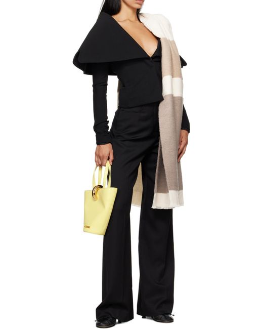 Jacquemus Natural L'Echarpe Arazzo Scarf for men