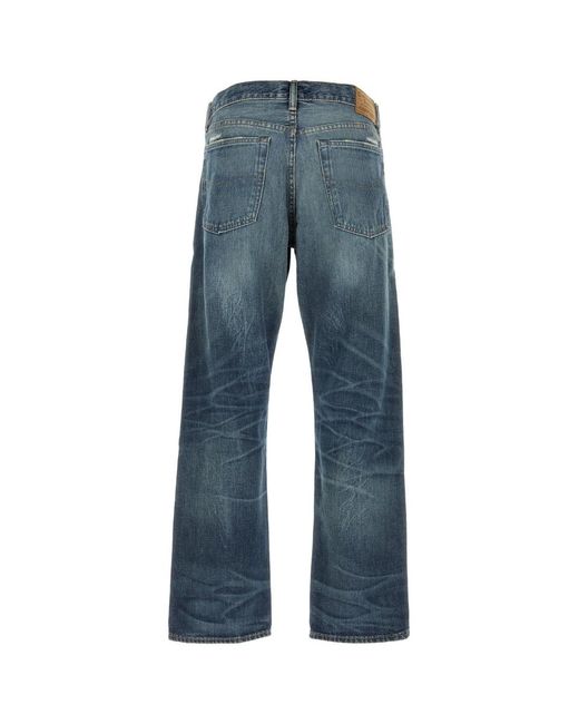 Polo Ralph Lauren Blue Distressed Jeans for men
