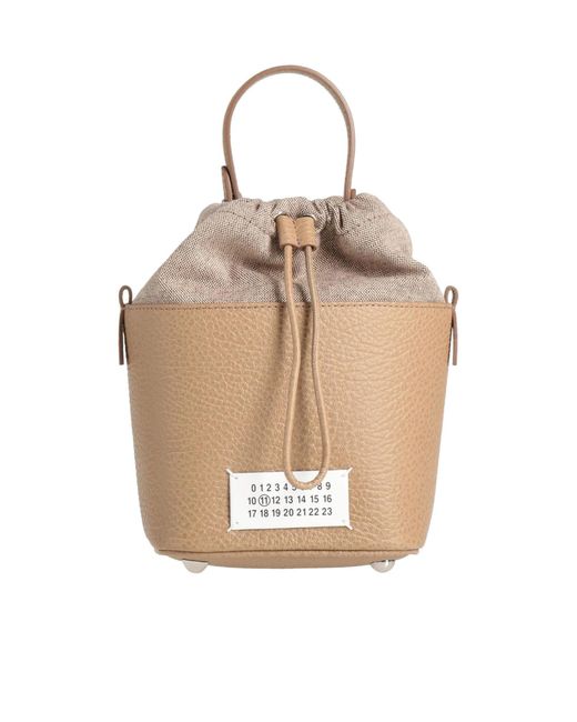 Maison Margiela Natural Compact Bucket Bag