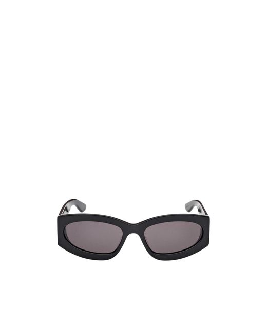 Gcds White Logo Temple Sunglasses for men