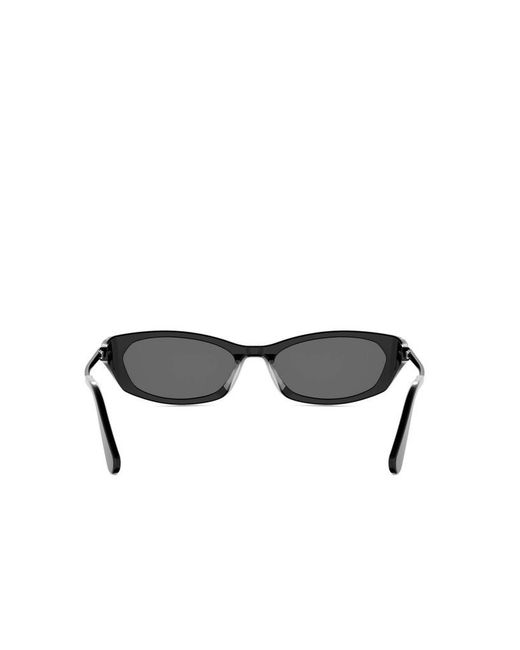 Dior White Eyewear D-Moon B2I Butterfly Frame Sunglasses